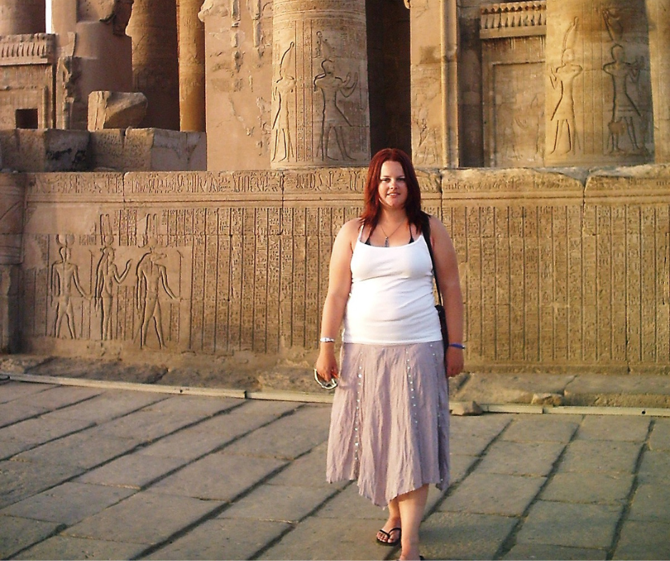 Me at Kom Ombo Temple