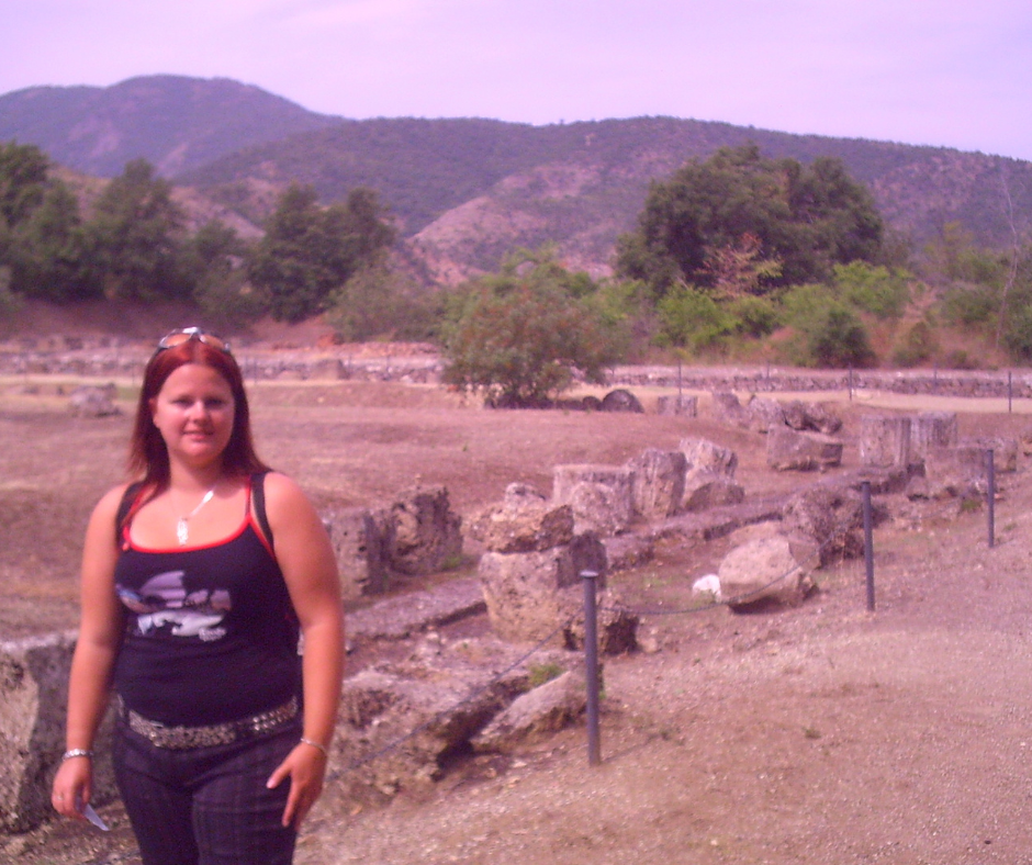 Me at Aeghe, city of Phillip of Macedon