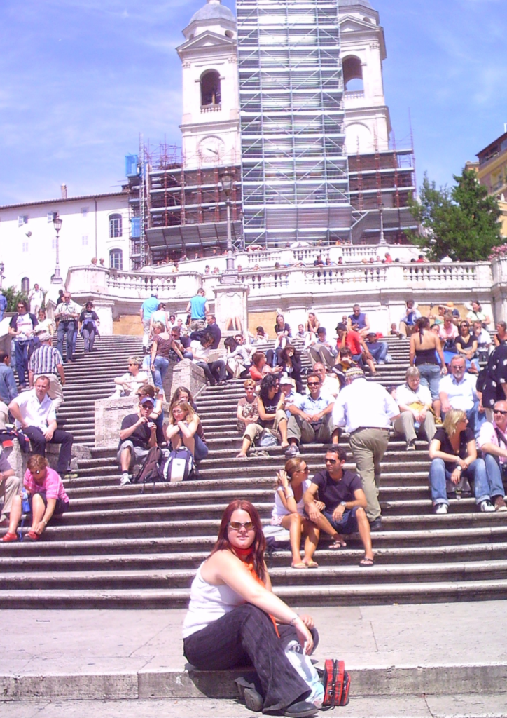 Me at the Spanish Steps