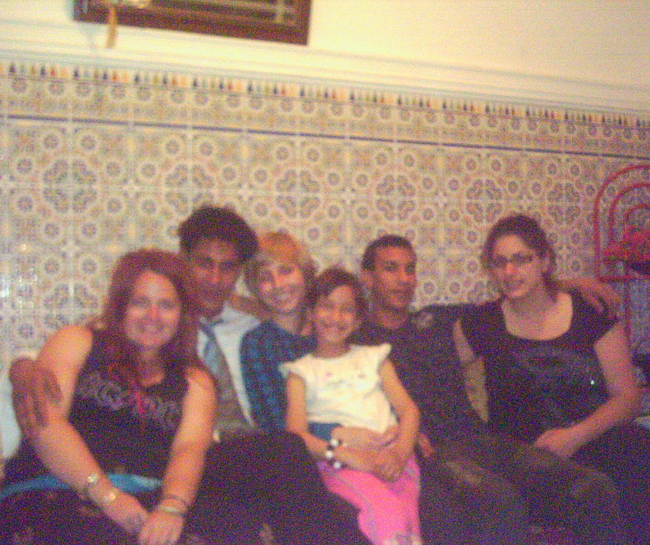 The gang at Abdes' place, Marrakesh