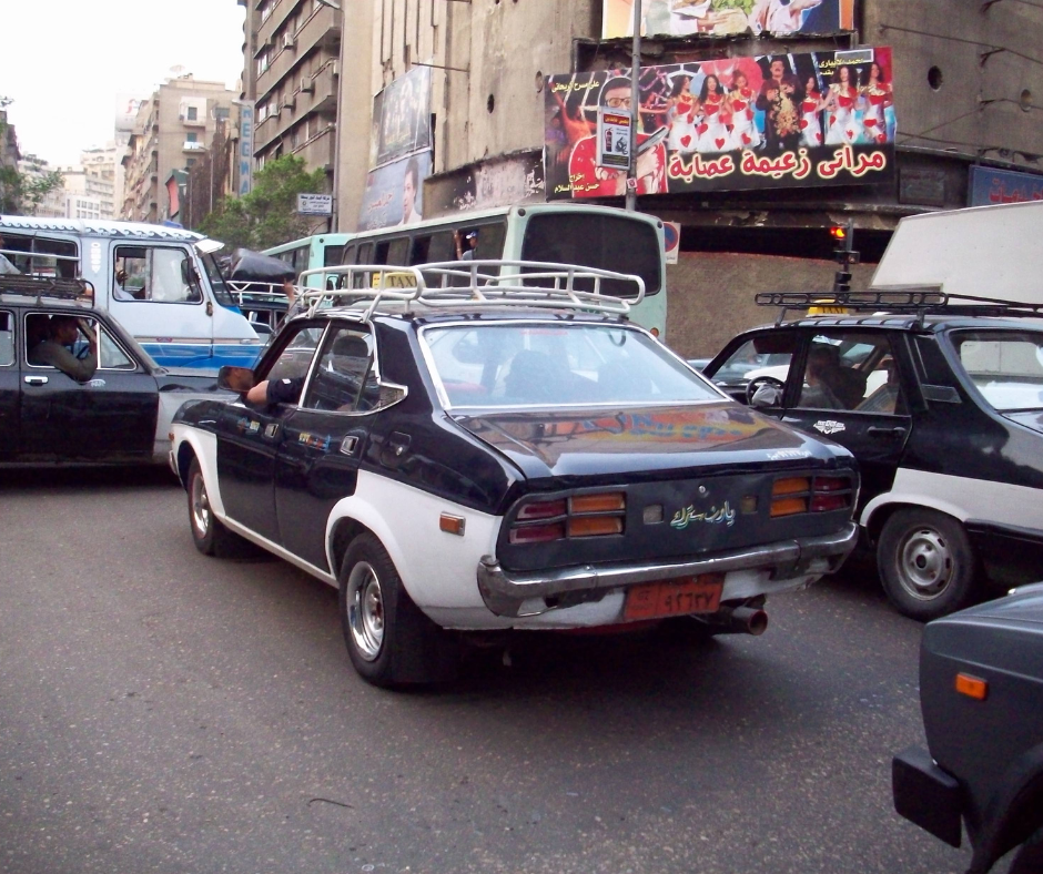 Mazda RX4 used as a taxi